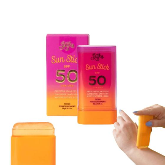 Imagem de Latika Sun Stick FPS50 Protetor Solar Calmante Resistente