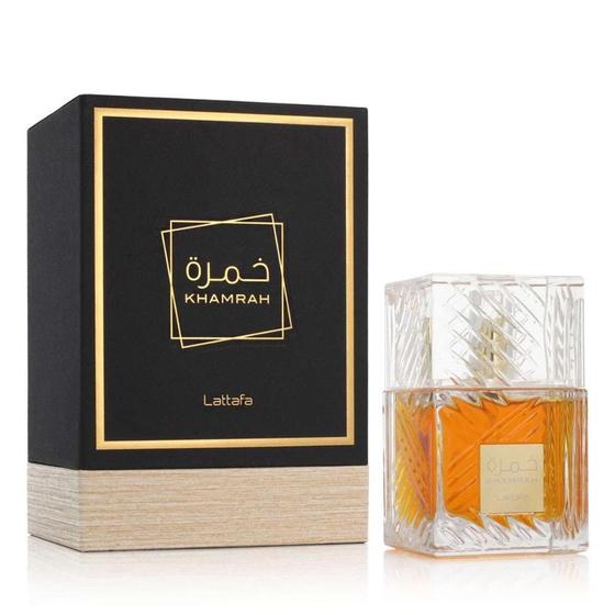 Lattafa Khamrah 100ml Perfume Árabe Menor preço em Lattafa Khamrah 100ml Perfume Árabe