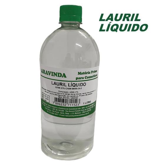 Imagem de Lauril Liquido 1L - Materia Prima Para Cosmético E Higiene