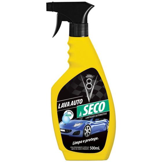 Lava auto a seco v8 500ml - Shampoo Automotivo - Magazine Luiza