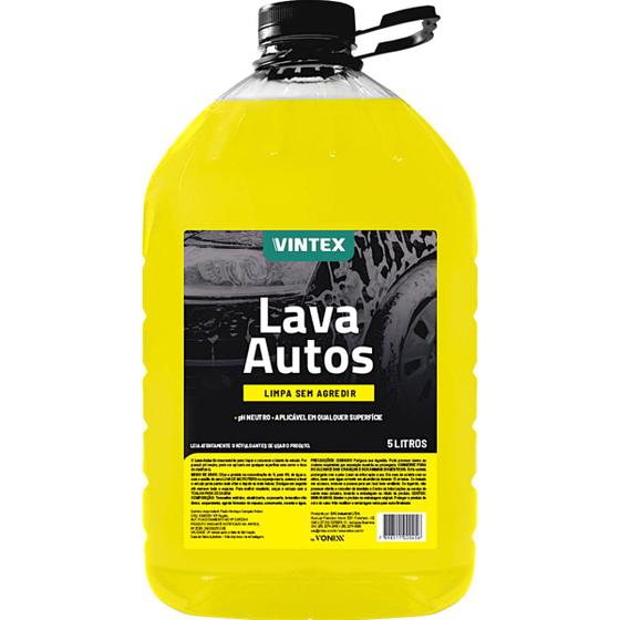 Imagem de Lava Autos Detergente Neutro Shampoo Automotivo Limpeza Geral 5L Vonixx