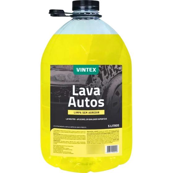 Imagem de Lava Autos Shampoo Automotivo Ph Neutro 5l Vintex