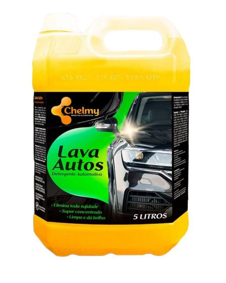 Imagem de Lava autos shampoo detergente automotivo Chelmy 5L