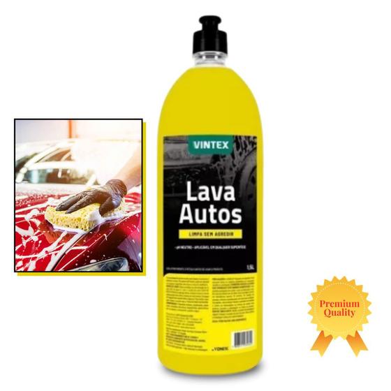 Imagem de Lava Autos Vonixx 1,5L Shampoo Automotivo pH Neutro Vintex