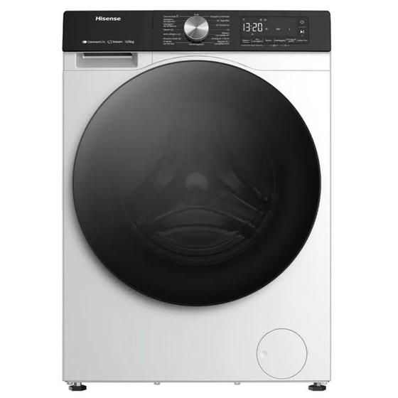 Imagem de Lava e seca 11kg hisense branca com 11 programas de lavagem, steam, wi-fi - wd3s11