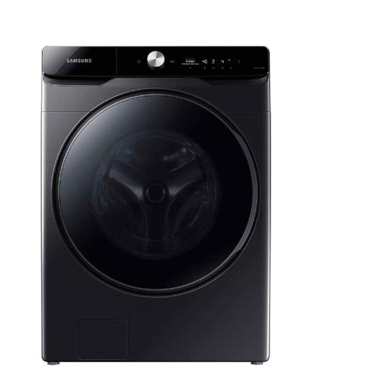 Imagem de Lava e Seca 18 Kg Samsung Eco Bubble Preto e Inox com 25 Programas de Lavagem - WD18T6500GV/AZ