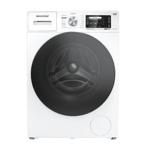 Imagem de Lava e Seca Brastemp 10kg/6kg branca com Smart Sensor e Triplo Vapor BNC10AB.