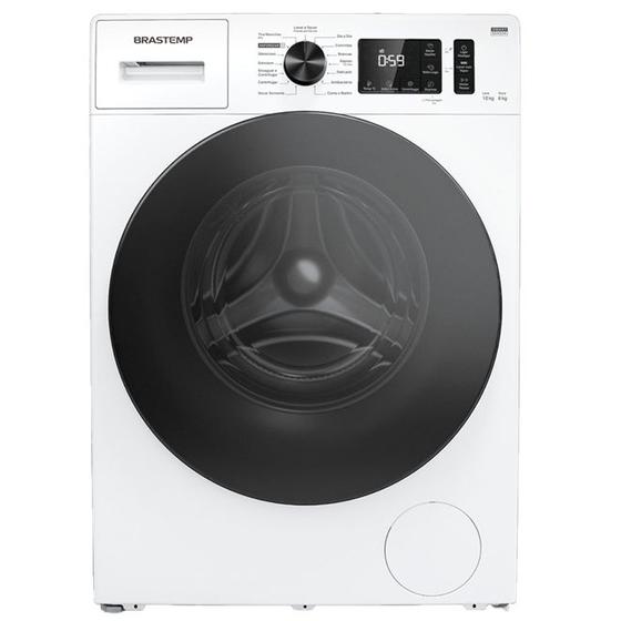 Imagem de Lava e Seca Brastemp 10kg/6kg Smart Sensor Vapor e Função Secagem BNO10AB (BNO10ABANA) Branca 127V