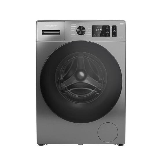 Imagem de Lava e Seca Brastemp 11 kg/6 kg Titanium com Smart Sensor by AI - BNO11AS
