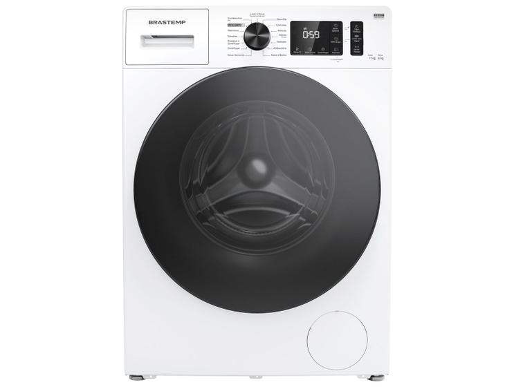 Lava e Seca Brastemp 11kg BNO11AB Inverter Água Quente e Fria Branca Imagem de Lava e Seca Brastemp 11kg BNO11AB Inverter Água Quente e Fria Branca