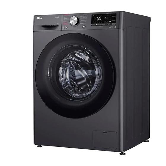 Lavadora de Roupa Lava e Seca 13 Kg Frontal Titanium Smart Vc4 Com Inteligência Artificial Aidd LG - 110v - Cv5013bc4