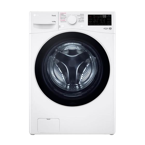 Menor preço em Lava E Seca Lg Smart Top Gun Pro 14kg Branco Vapor Steam, Inteligencia Artificial 127v Wd14wgsp6