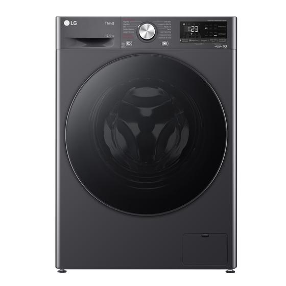 Imagem de Lava e Seca LG Smart VC4 12kg Titanium com Inteligência Artificial AIDD (CV5012MC4A) - 220v