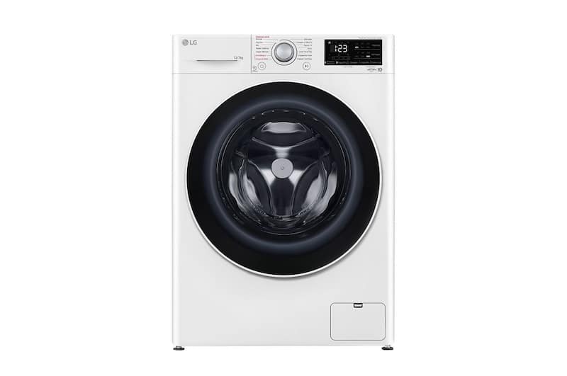 Vc5 Logo Lava e Seca LG VC5 12kg Branca com Inteligência Artificial AIDD ...
