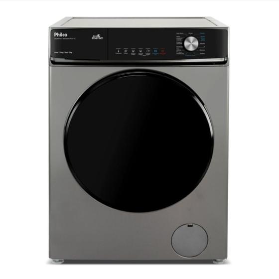 Imagem de Lava e Seca Philco 16 Programas PLS Eco Inverter 11 kg Inox