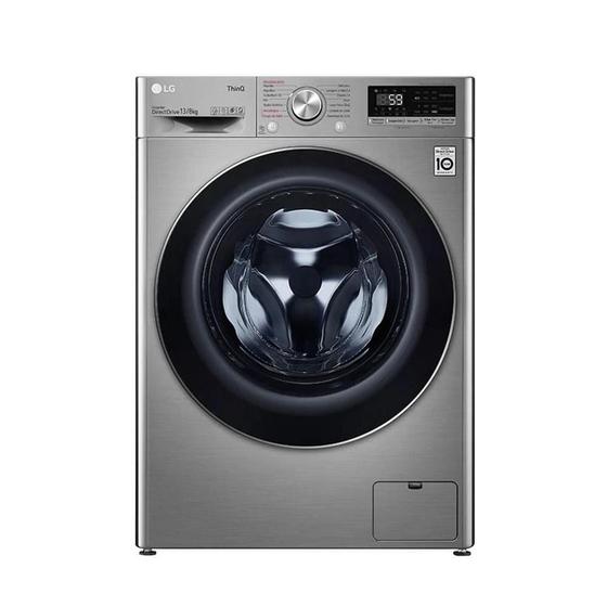 Imagem de Lava e Seca Smart LG 13Kg com Inteligência Artificial VC4 Aço Escovado