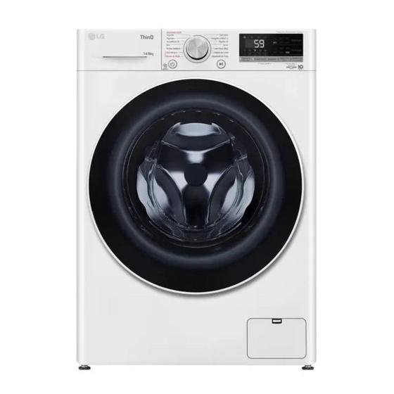 Imagem de Lava e Seca Smart LG CV5 14kg Com Inteligência Artificial CV5014WC4A