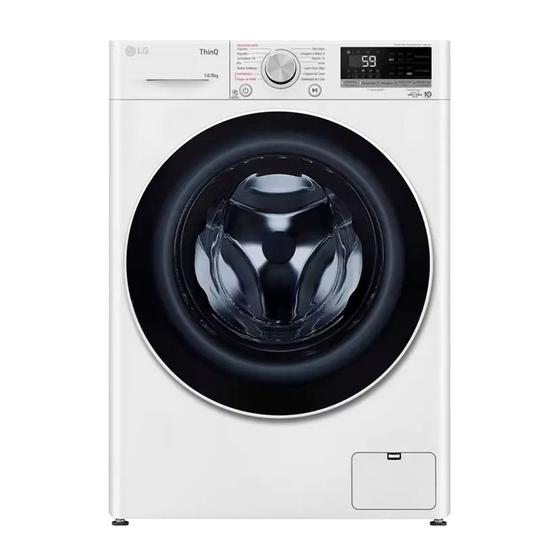 Imagem de Lava e Seca Smart LG CV5 14kg Com Inteligência Artificial CV5014WC4A