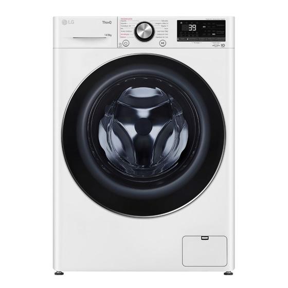 Menor preço em Lava e Seca Smart LG VC2 14kg Branca com Inteligência Artifical AIDD CV9014WC2