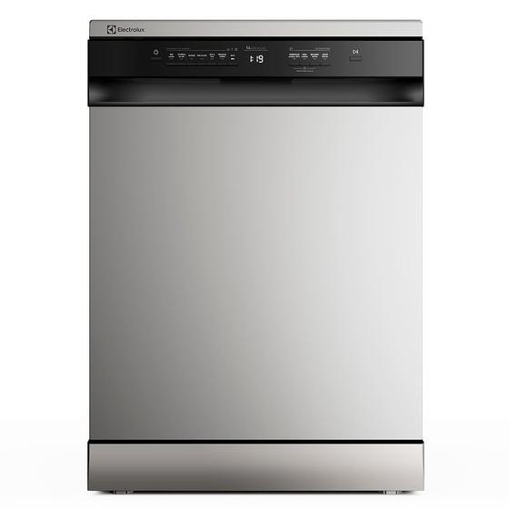 Lava-Louça Electrolux 14 Serviços Inox com Programa Lava e Seca 50' LS14E Imagem de Lava-Louça Electrolux 14 Serviços Inox com Programa Lava e Seca 50' LS14E