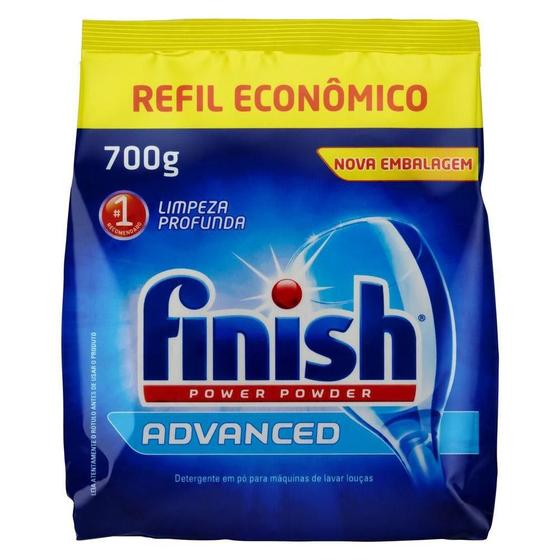 Imagem de Lava-Louça FINISH Advanced Power Powder Refil Econômico 700g