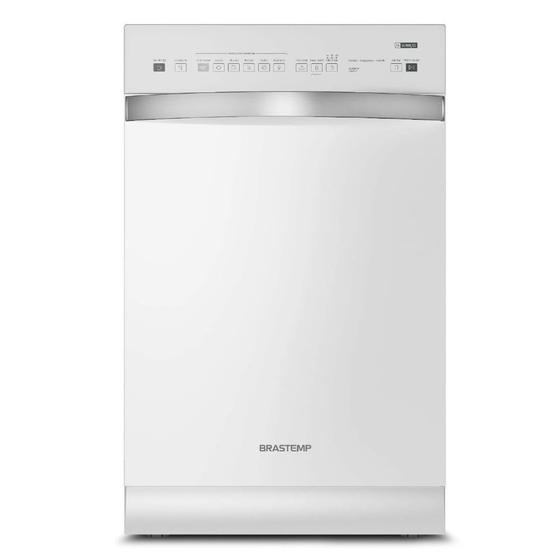Lava Louças 14 serviços Brastemp Branca com Ciclo Pesado - BLF14AB Menor preço em Lava Louças 14 serviços Brastemp Branca com Ciclo Pesado - BLF14AB
