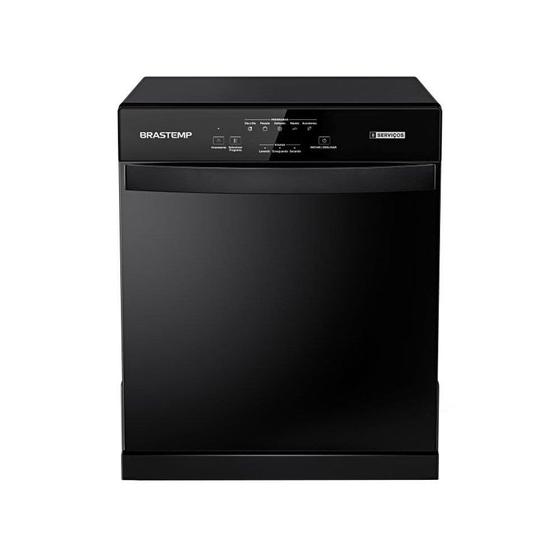 Lava-Louças 8 Serviços Brastemp BLF08AE, 5 Programações, Preto Menor preço em Lava-Louças 8 Serviços Brastemp BLF08AE, 5 Programações, Preto
