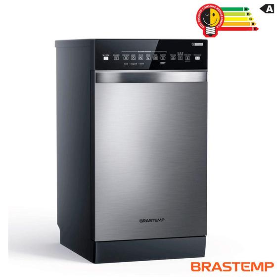 Imagem de Lava-Louças Brastemp 10 Serviços Inox com Ciclo Pesado e Delicado BLF10BR