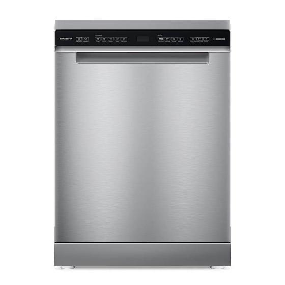 Imagem de Lava-Louças Brastemp com Smart Sensor Inox com 15 Serviços, 05 Programas de Lavagem - BLF61AR