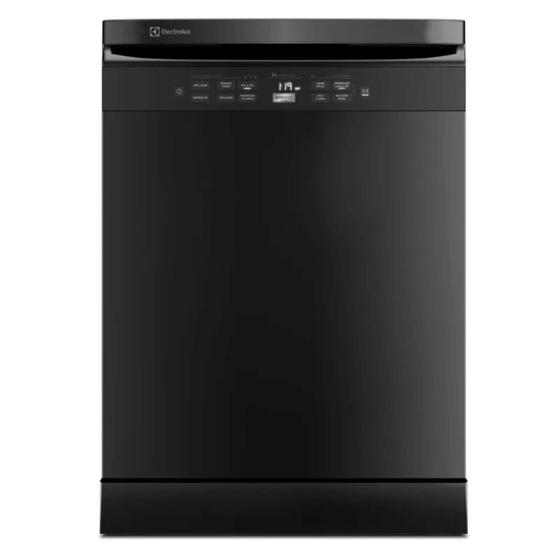Imagem de Lava louças electrolux 14 serviços experience com função de higienizar compras preto 220v ll14p