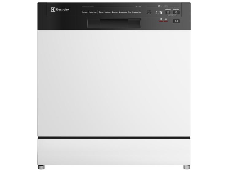 Imagem de Lava-louças Electrolux 8 Serviços com Função Higienizar LB08E Branco