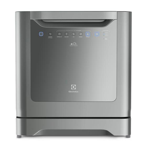 Imagem de Lava-Louças Electrolux 8 Serviços Inox Compacta com Programa Eco (LE08S)