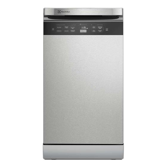 Imagem de Lava-Louças Electrolux com a porta Inox, 10 Serviços, 07 Programas de Lavagem e Função Higienizar Compras - LL10X