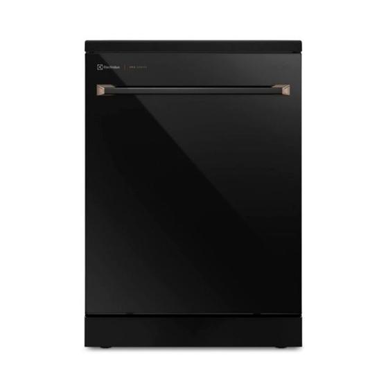 Imagem de Lava-Louças Electrolux Pro Series com 14 Serviços, 11 Programas de Lavagem e Painel Digital, Preta - LP14V