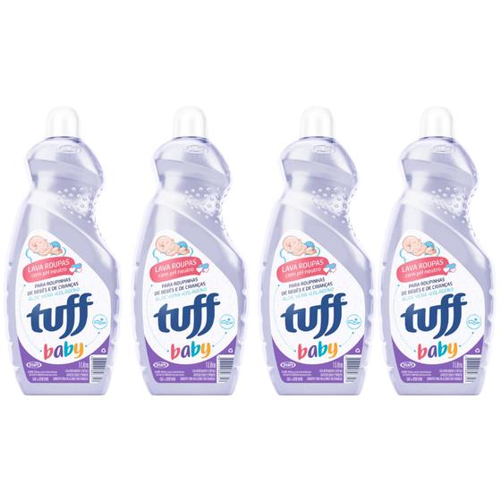 Imagem de Lava Roupa Líquido Neutro Tuff Baby Limpeza 1L