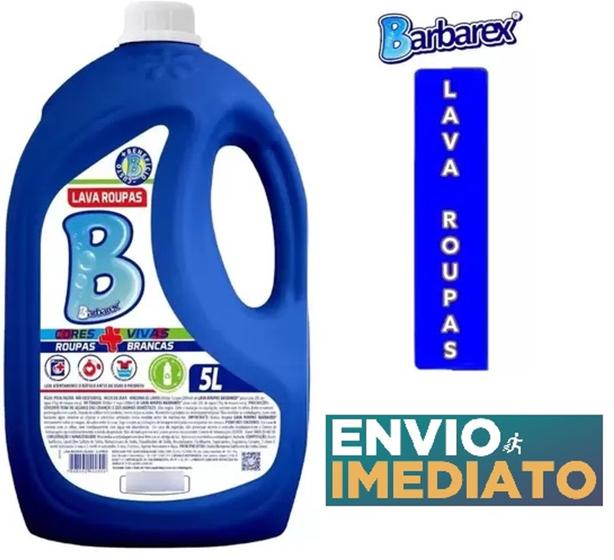 Imagem de Lava roupas liquido 5 lts blue - barbarex