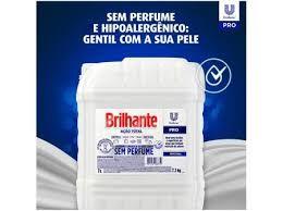 Imagem de Lava roupas liquido brilhante sem perfume 7l