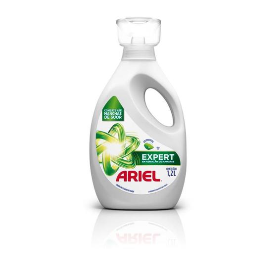 Lava Roupas Líquido Concentrado ARIEL 1,2 Litros Menor preço em Lava Roupas Líquido Concentrado ARIEL 1,2 Litros