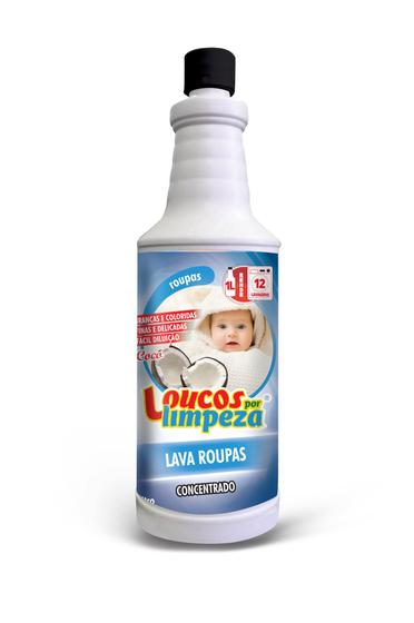 Lava Roupas Liquido de Coco 1L Loucos por Limpeza é boa?