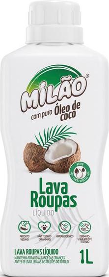 Lava-roupas líquido Milão coco 1 litro Menor preço em Lava-roupas líquido Milão coco 1 litro