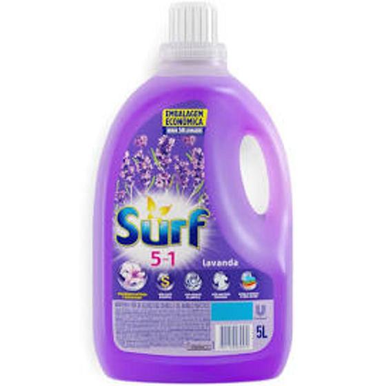 Imagem de Lava Roupas Líquido Surf lavanda 5 litros - Omo
