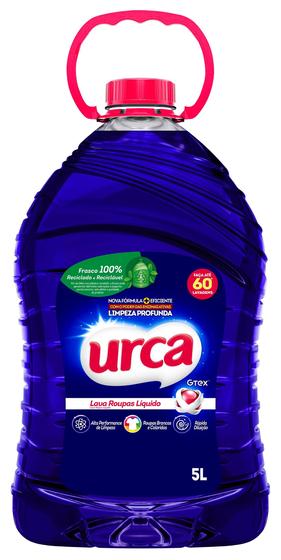 Lava Roupas Liquido Urca Azul 5l Imagem de Lava Roupas Liquido Urca Azul 5l