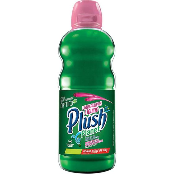 Lava Roupas Sabão Detergente Liquido para limpeza profunda de roupas Plush Planet 2 litros Menor preço em Lava Roupas Sabão Detergente Liquido para limpeza profunda de roupas Plush Planet 2 litros