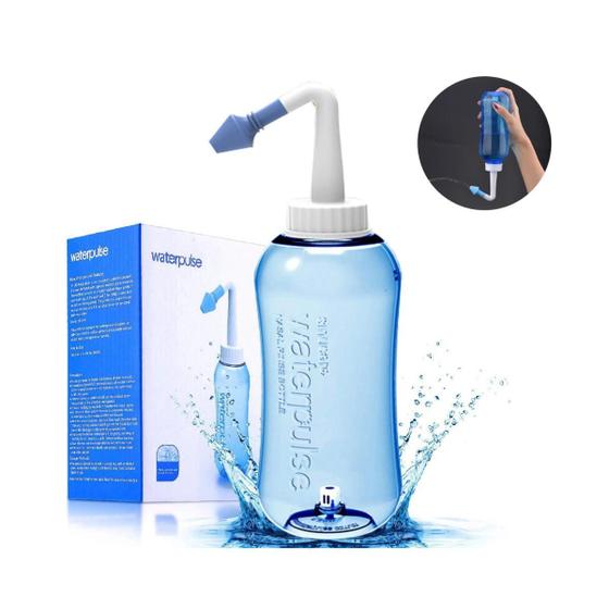 Imagem de Lavador De Nariz Azul Com Design Ergonômico