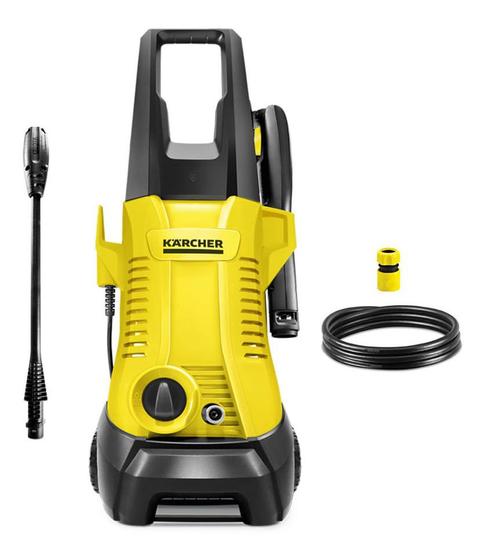 Imagem de Lavadora de Alta Pressão K2 Plus 1740 PSI / 1400 W - Lança de Jato Leque + Engate rápido e Mangueira de 3m - Karcher