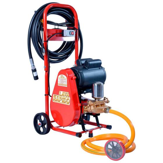 Lavadora de Alta Pressão LR-14 320 Psi 1,0 cv Mono 14L/min Motor WEG 220V ZM Bombas Menor preço em Lavadora de Alta Pressão LR-14 320 Psi 1,0 cv Mono 14L/min Motor WEG 220V ZM Bombas