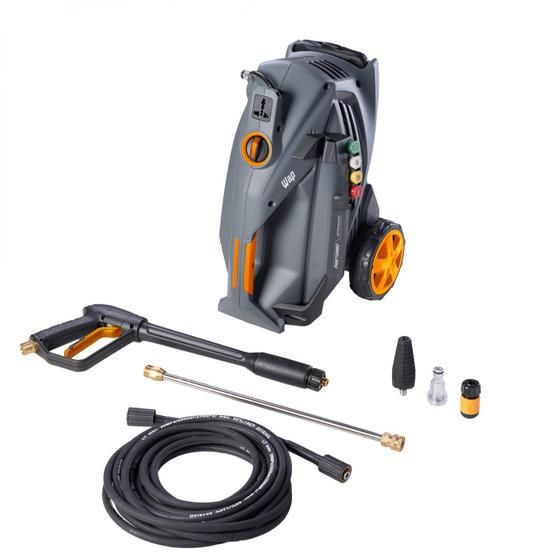 Lavadora de Alta Pressão Profissional WAP 5100 Turbo Vazão até 550 L/h 2300 PSI 2500w Engate Rápido 220V Cinza Menor preço em Lavadora de Alta Pressão Profissional WAP 5100 Turbo Vazão até 550 L/h 2300 PSI 2500w Engate Rápido 220V Cinza