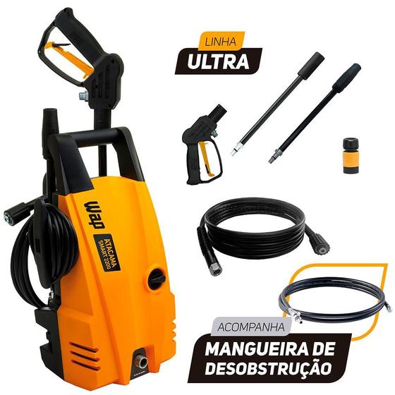 Imagem de Lavadora de Alta Pressão Wap Atacama Smart 2200 Ultra, 1400W, 1500psi - FW001536