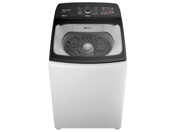 Lavadora de Roupas Brastemp 16kg Cesto Inox 12 programas Branco BWF16AB