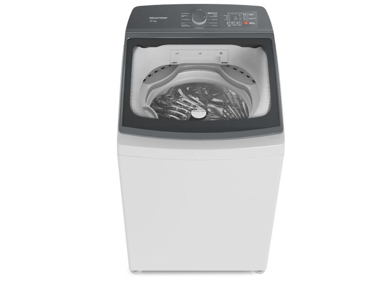 Imagem de Lavadora de Roupas Brastemp 18kg Cesto Inox 12 Programas de Lavagem Branca BWF18AB